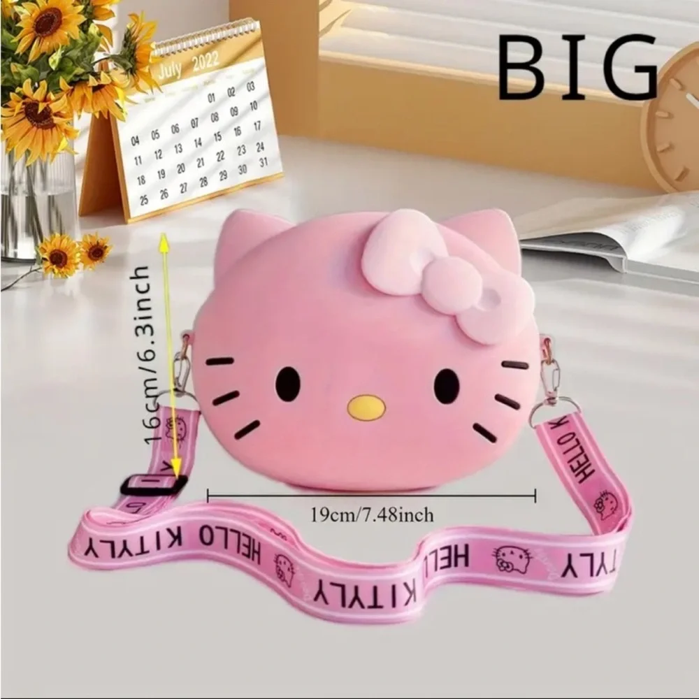 Hello Kitty Crossbody Purse, Hello Kitty Purse, Hello Kitty Bag - Picture 7 of 7